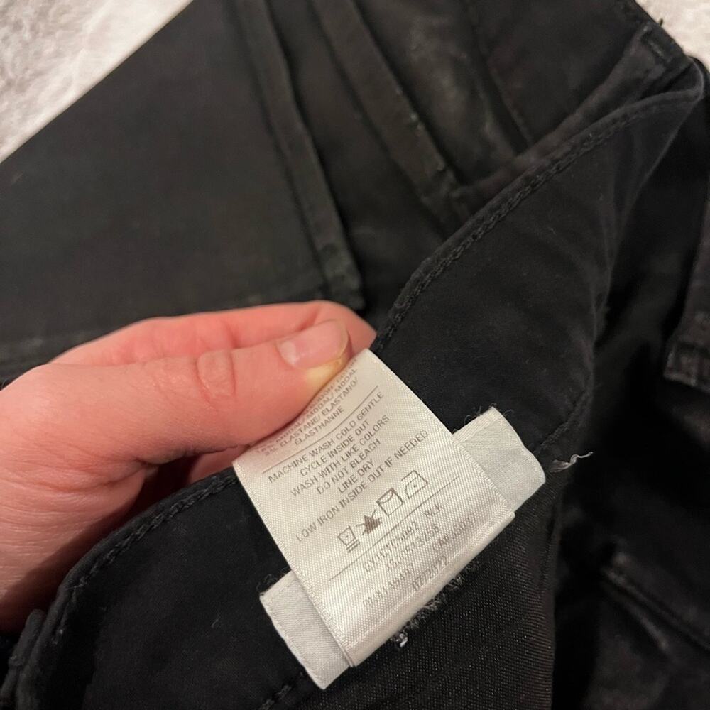 Joes Jeans The Mia Coated High Rise Wide Leg 32 - Picture 10 of 11